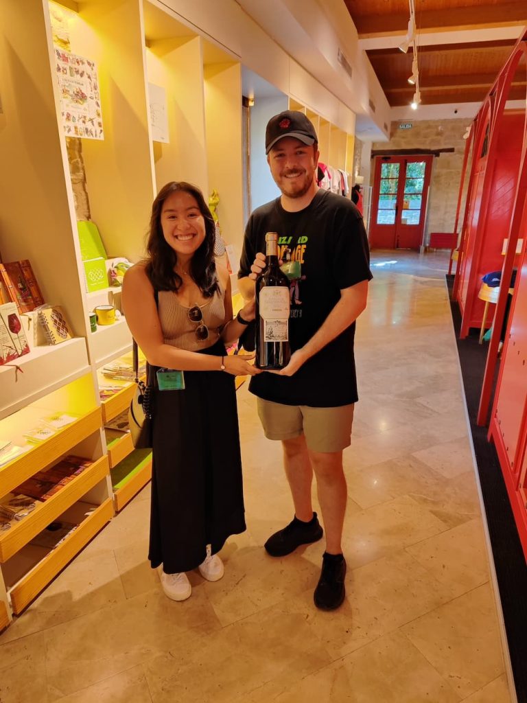 Marques de Riscal and Ysios winery tour, buying wine at Riscal