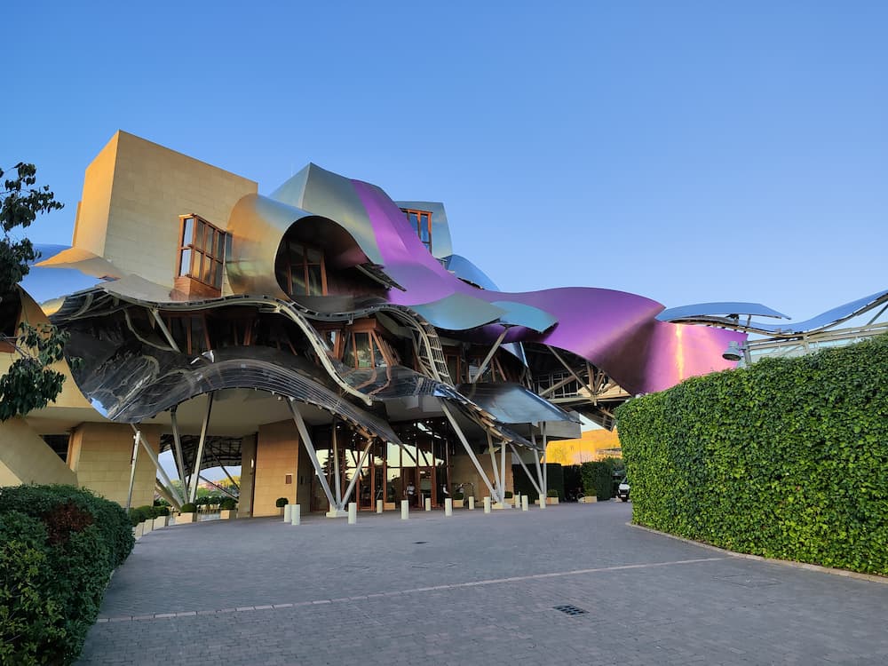 Marques de Riscal view
